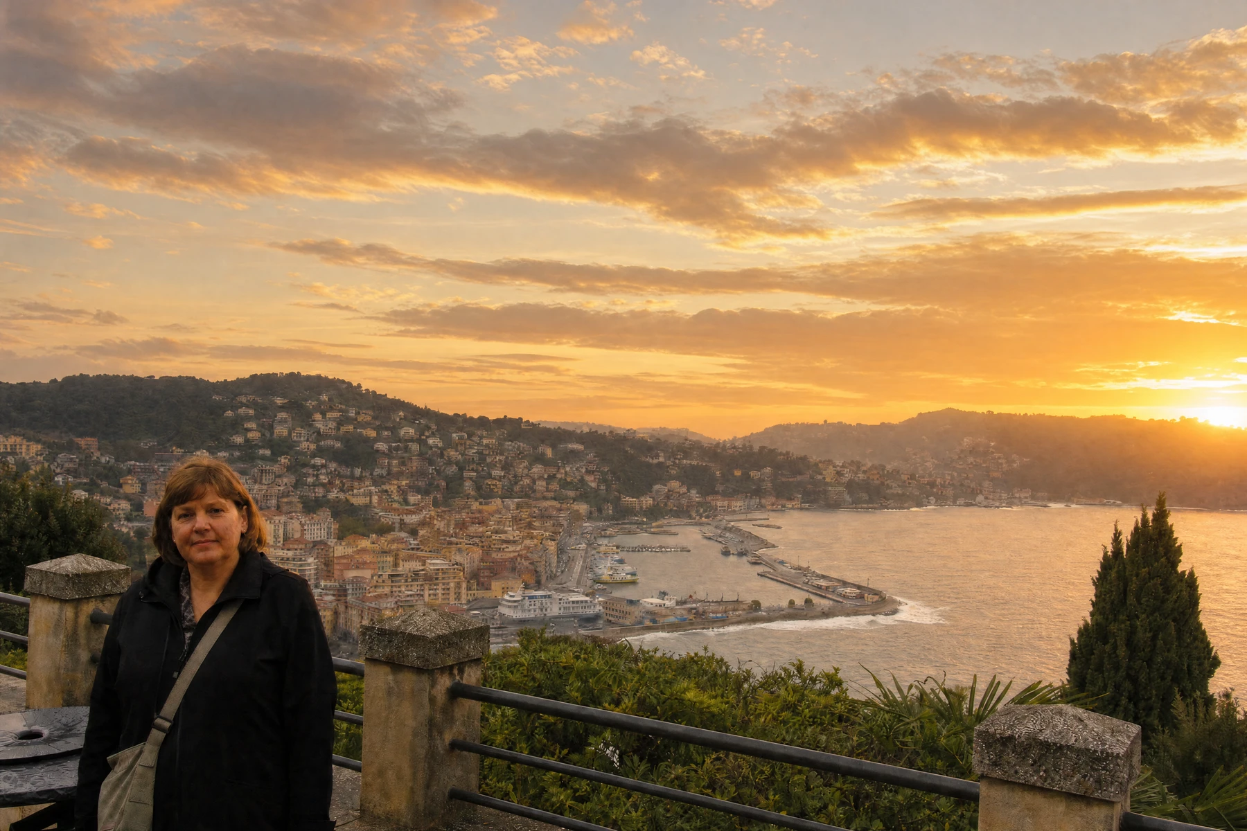 Golden-hour skies on demand — after editing