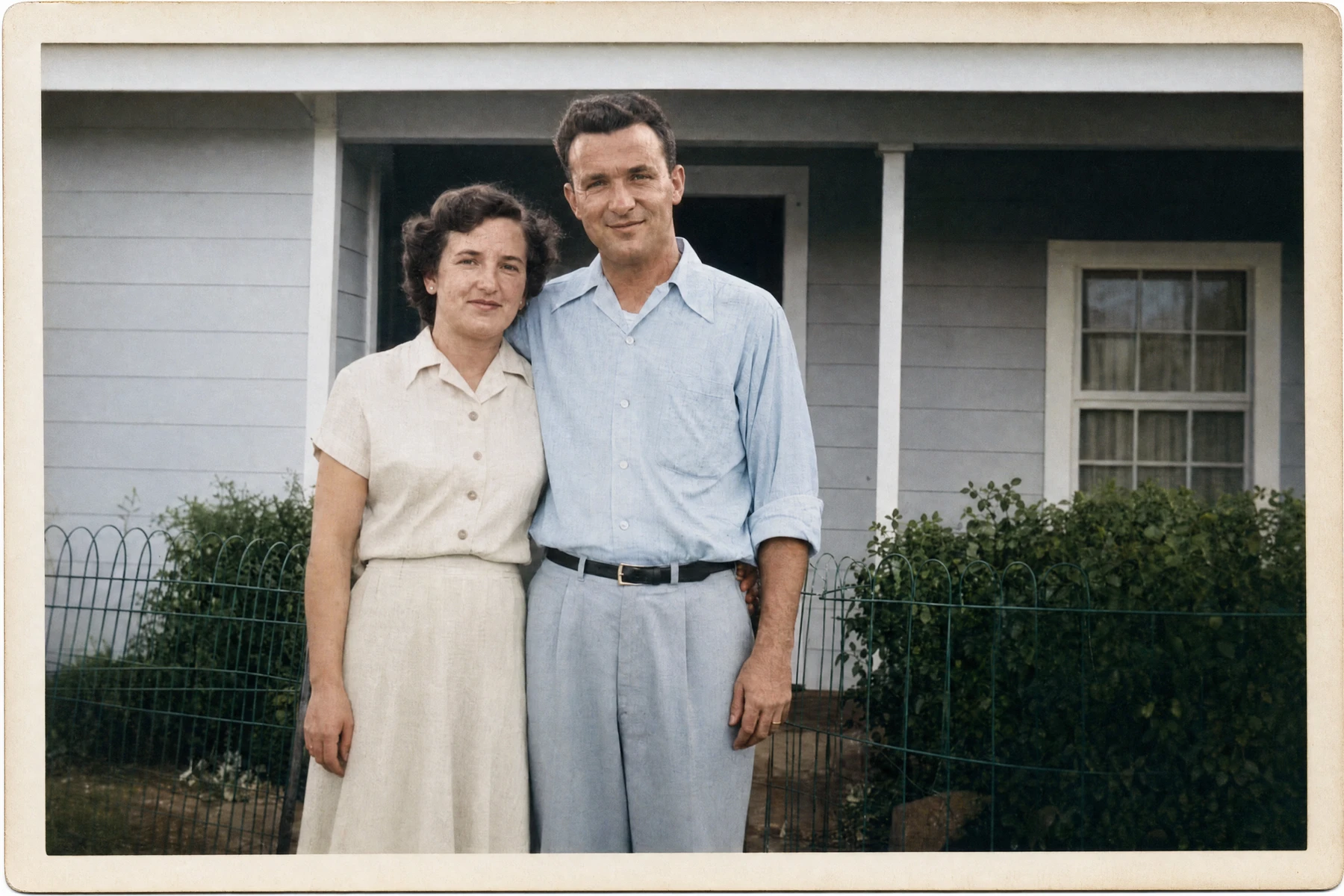 Restore & colorize old photos — after editing