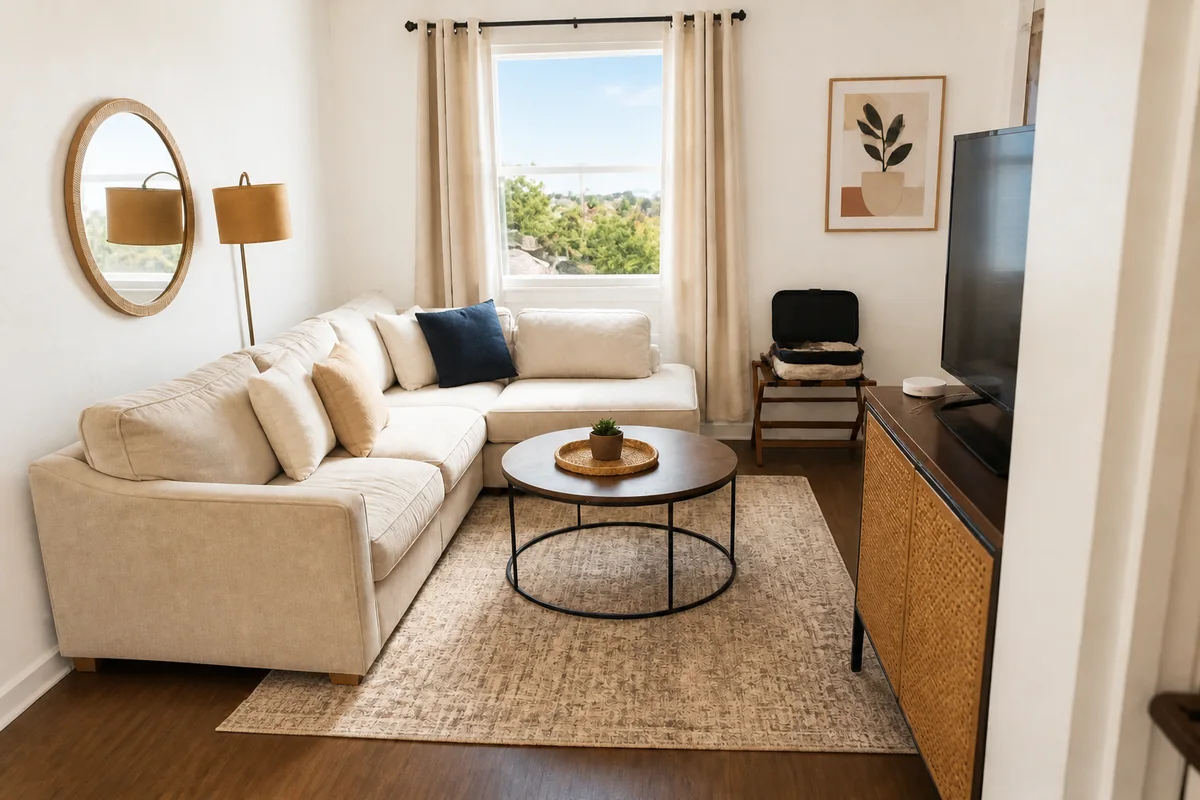 Edit Airbnb Listing Photos with AI — after editing