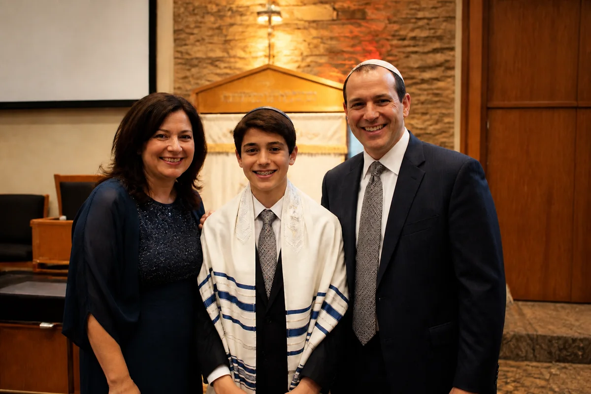 Edit Bar and Bat Mitzvah Photos with AI — after editing