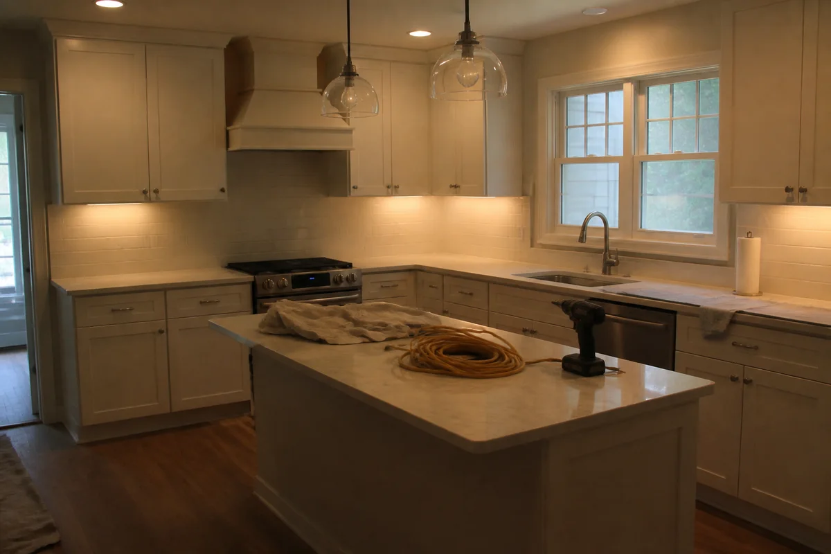 Edit Contractor Before-and-After Photos with AI — before editing
