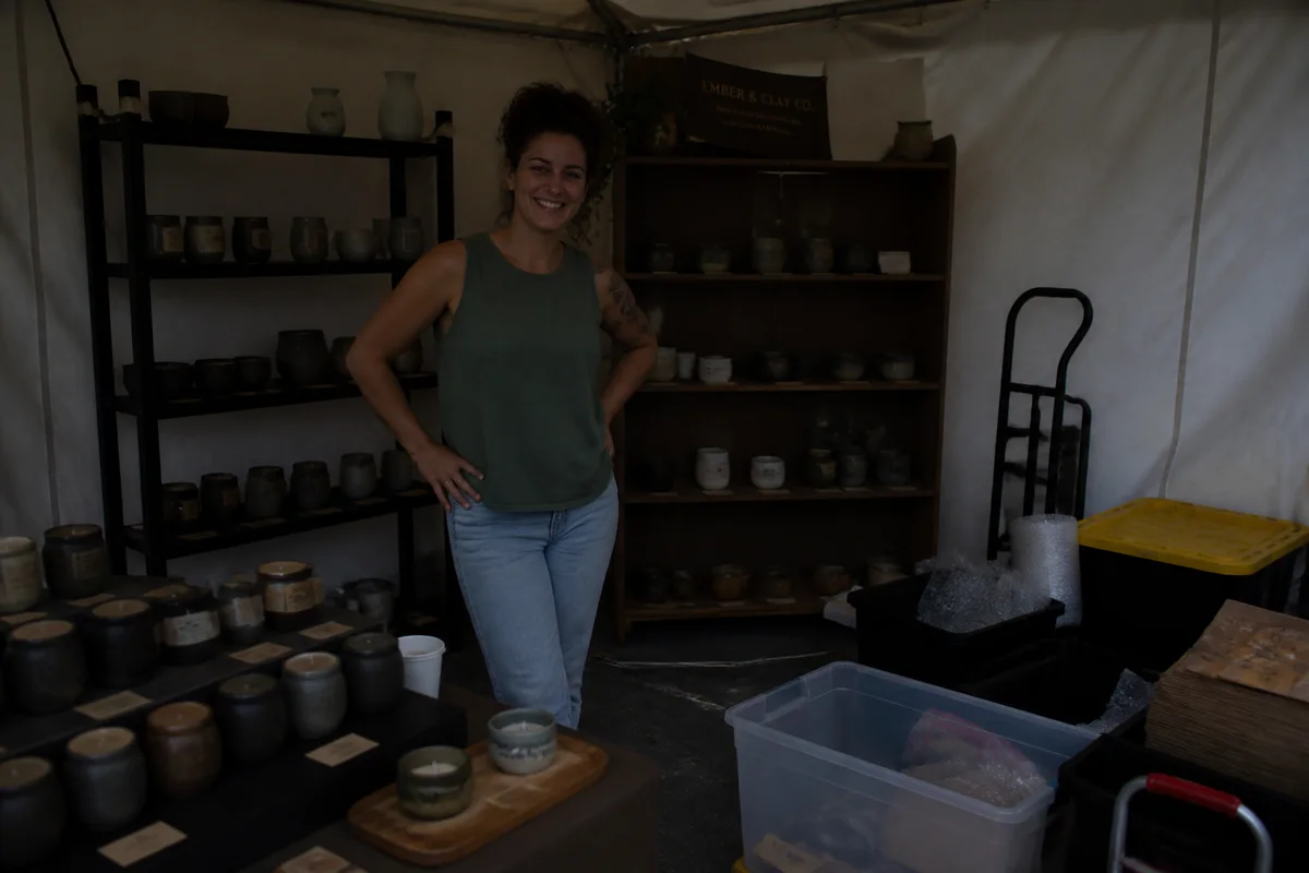 Edit Craft Fair and Market Vendor Photos with AI — before editing