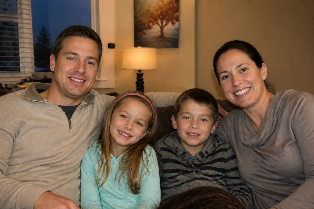 Edit Family Portraits with AI — after editing