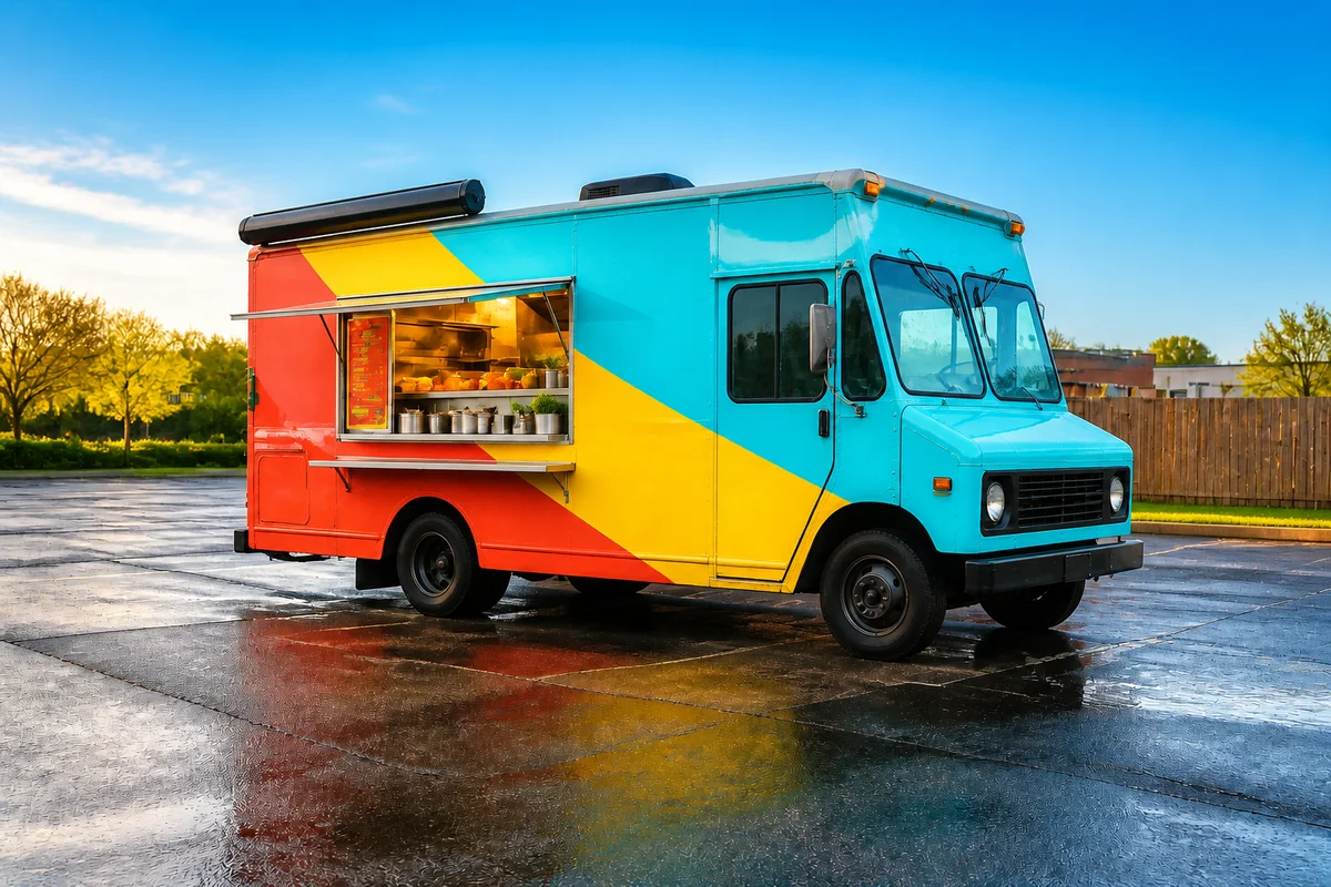 Edit Food Truck Photos with AI — after editing
