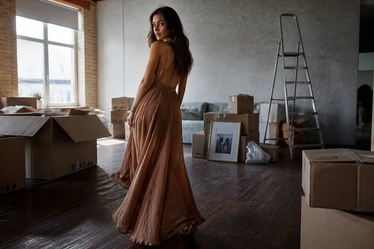 Edit Model Portfolio Photos with AI — before editing