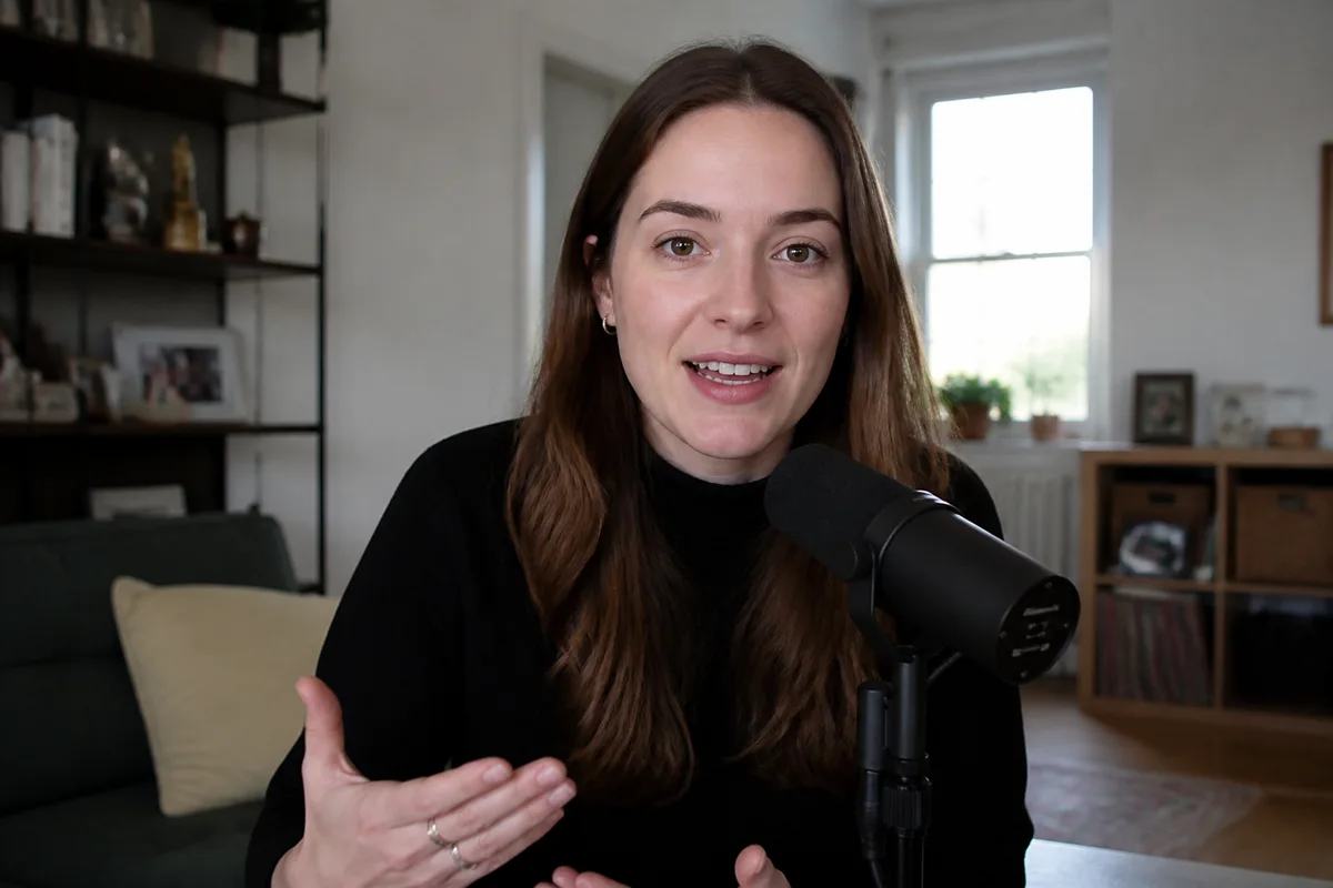 Create Podcast Cover Art with AI — before editing