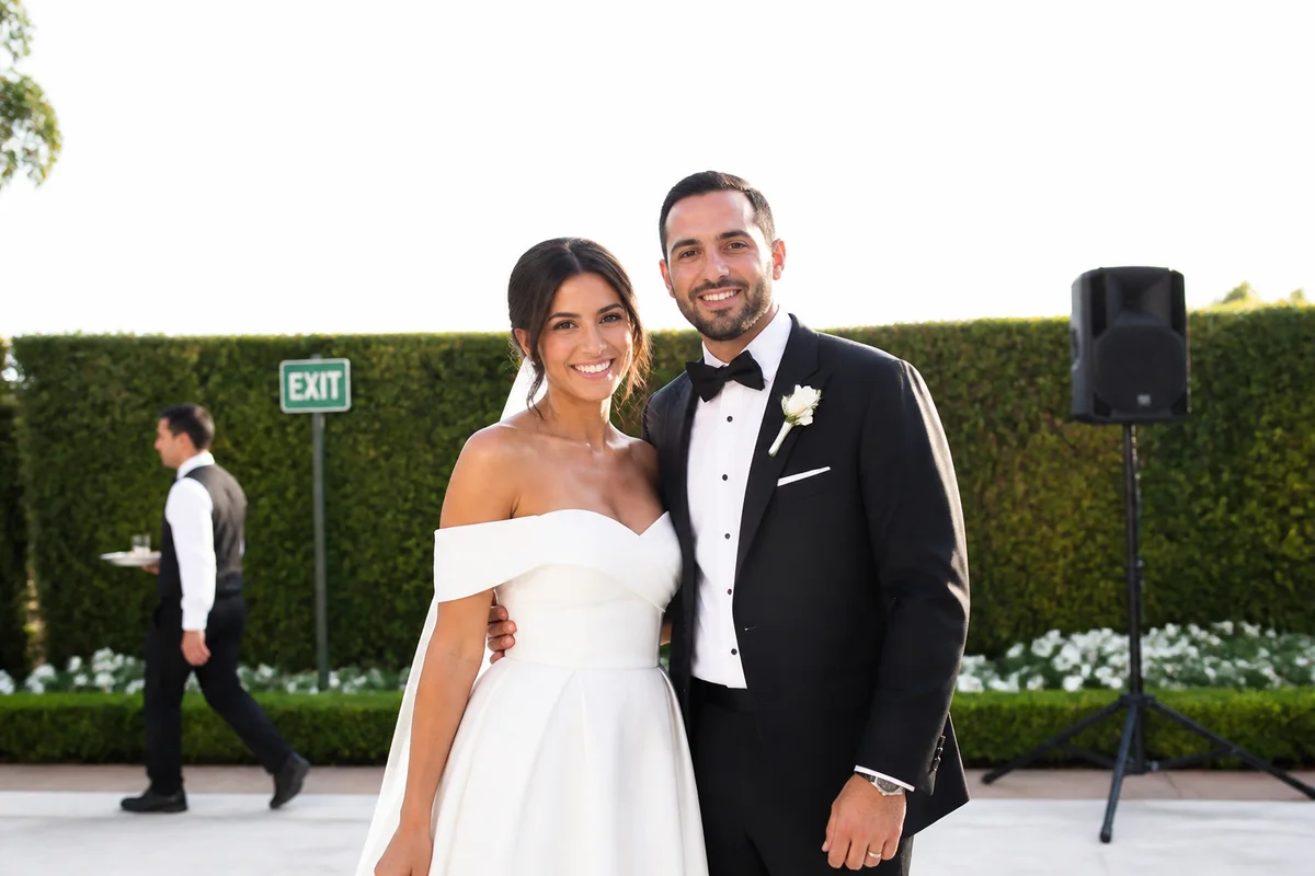 Edit Wedding Photos with AI — before editing