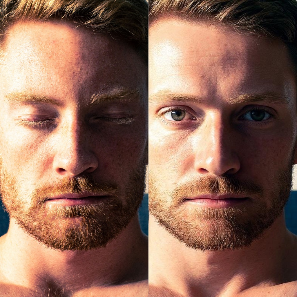 Open Closed Eyes - AI Photo Editing Tool